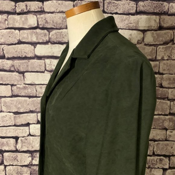 Karen Scott Green Fully Lined Jacket Size M - Picture 5 of 9